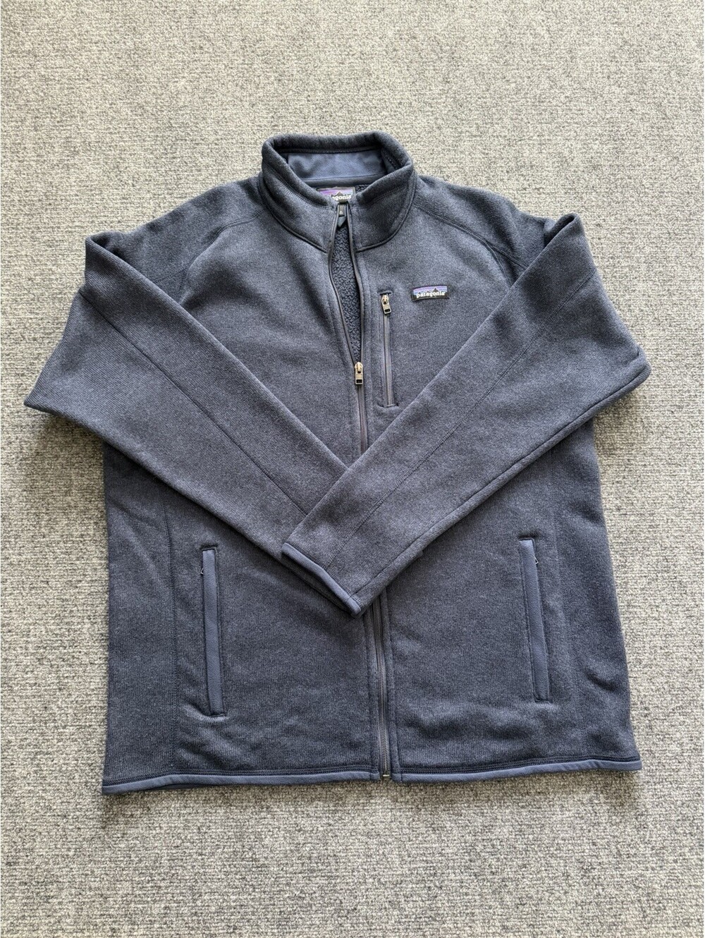 Patagonia Better Sweater Full Zip Fleece Jacket Men’s Size XL Classic Navy Blue